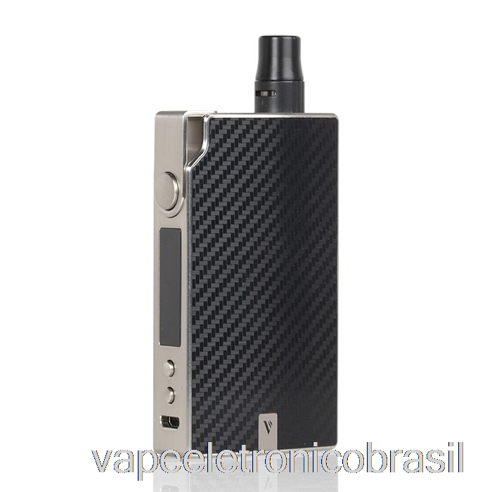 Vape Recarregável Vaporesso Grau 30w Pod Sistema Prata Fibra De Carbono